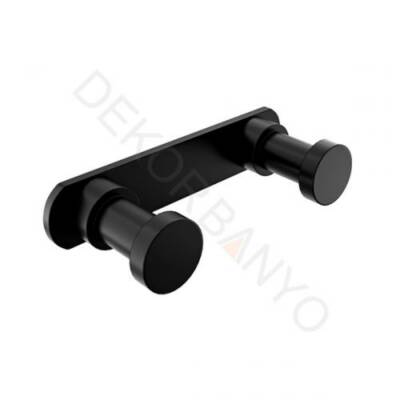 Alina Black - İkili Askı - DKR Banyo