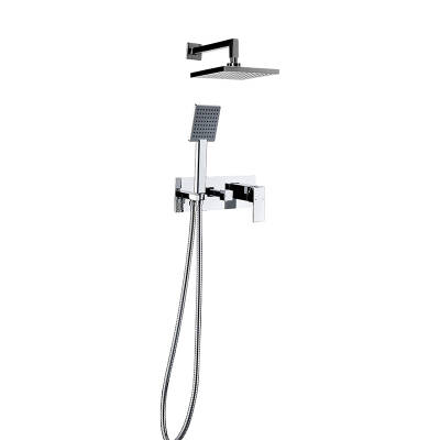 AQUA ANKASTRE BANYO BATARYASI SETİ - KROM - 2