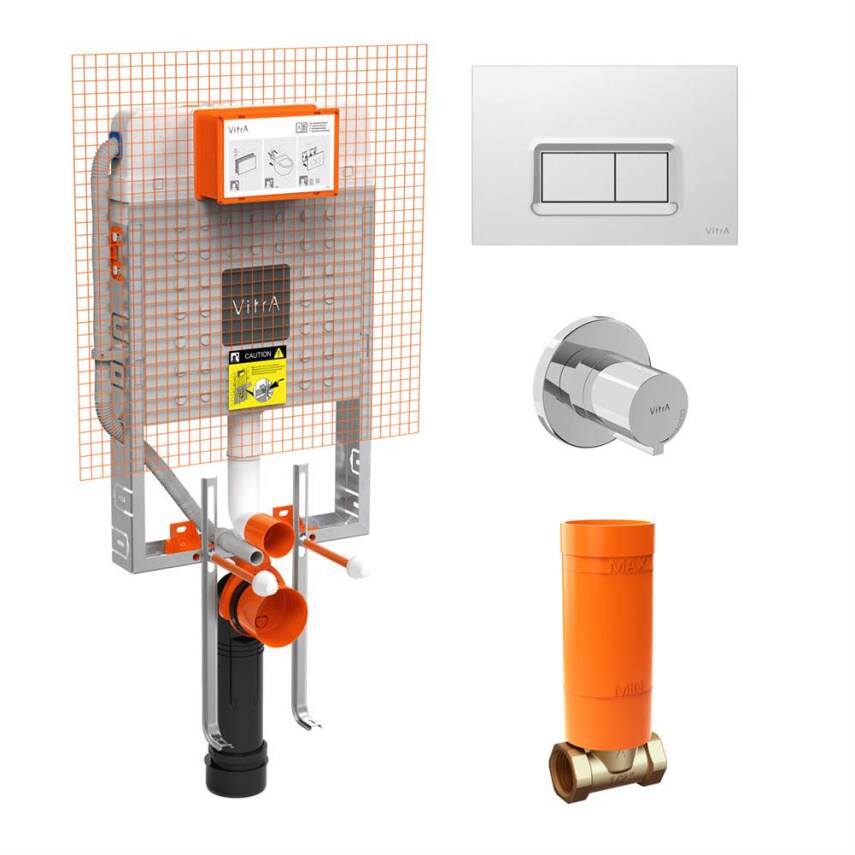 Asma Klozetler İçin Gömme Rezervuar Seti 800-1868 - 1