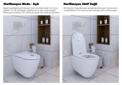 Bien - Magiclight %99.9 Hijyen Klozet Kapağı - 2