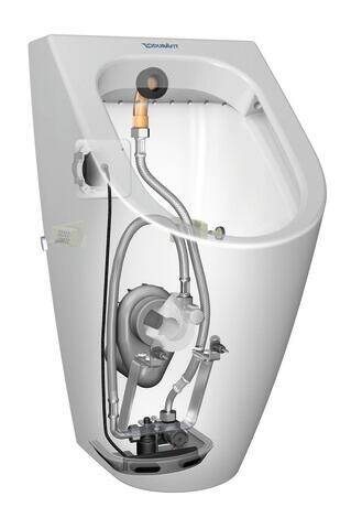 Duravit Me By Starck Pisuvar, Kanalsız,(Sinekli), Elektrikli - 2