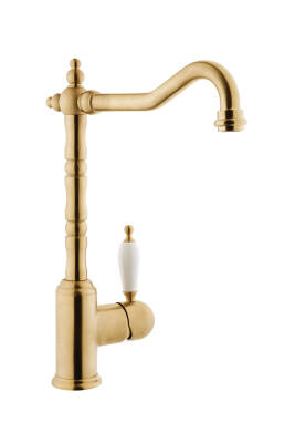 Idealıne Verona Eviye Bataryası Saten Altın - Vitra - Artema