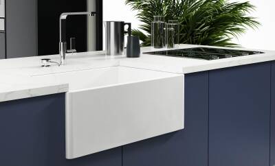 İsvea - Ledro Mutfak Eviyesi Çift Gözlü 84 cm - 3