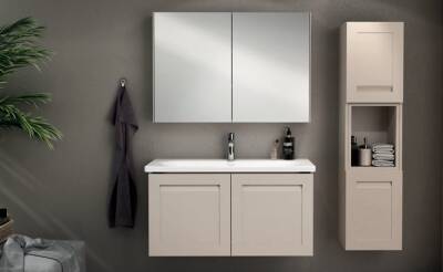LINARO Banyo Dolabı Seti 80 cm - Isvea