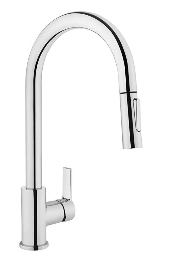 Masterline Maestro Pull-Down Eviye Bataryası, Krom - 1