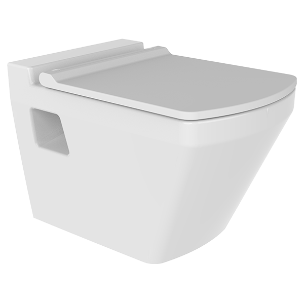 Neptün Asma Klozet No-Rım (Kapak Dahil) - 1