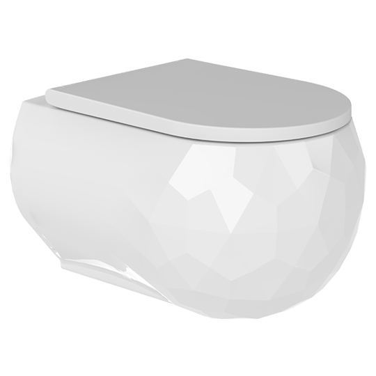 Pent Asma Klozet No-Rım (Kapak Dahil) - 1