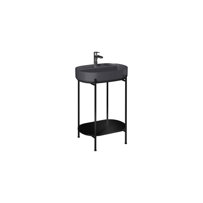 Puno 60cm Lavabo Ünitesi Antrasit (Lavabo Dahildir) - 1