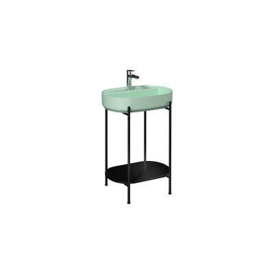 Puno 60cm Lavabo Ünitesi Mint (Lavabo Dahildir) - Isvea