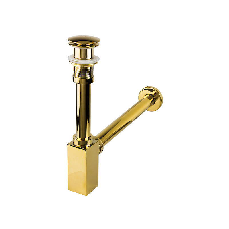 SİFON TAKIMLARI CORNER LAVABO SİFONU - ALTIN DELİKSİZ - 1