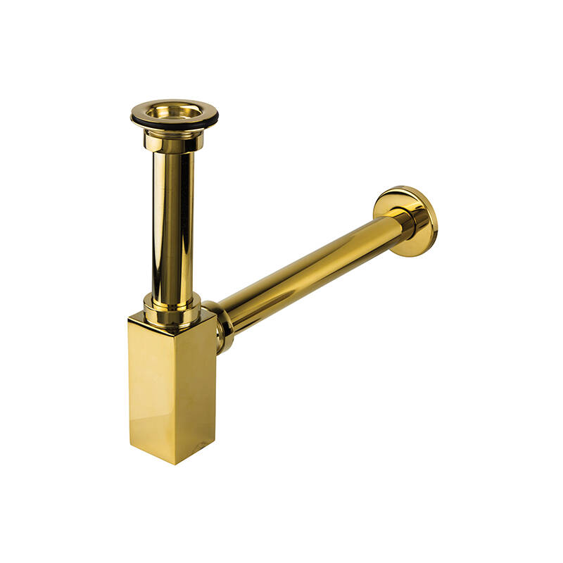SİFON TAKIMLARI CORNER LAVABO SİFONU SÜZGEÇLİ - ALTIN - 1