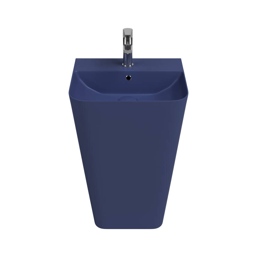 Sott Aqua Monoblok Yerden Lavabo 50 cm Isvea Mavisi - 1