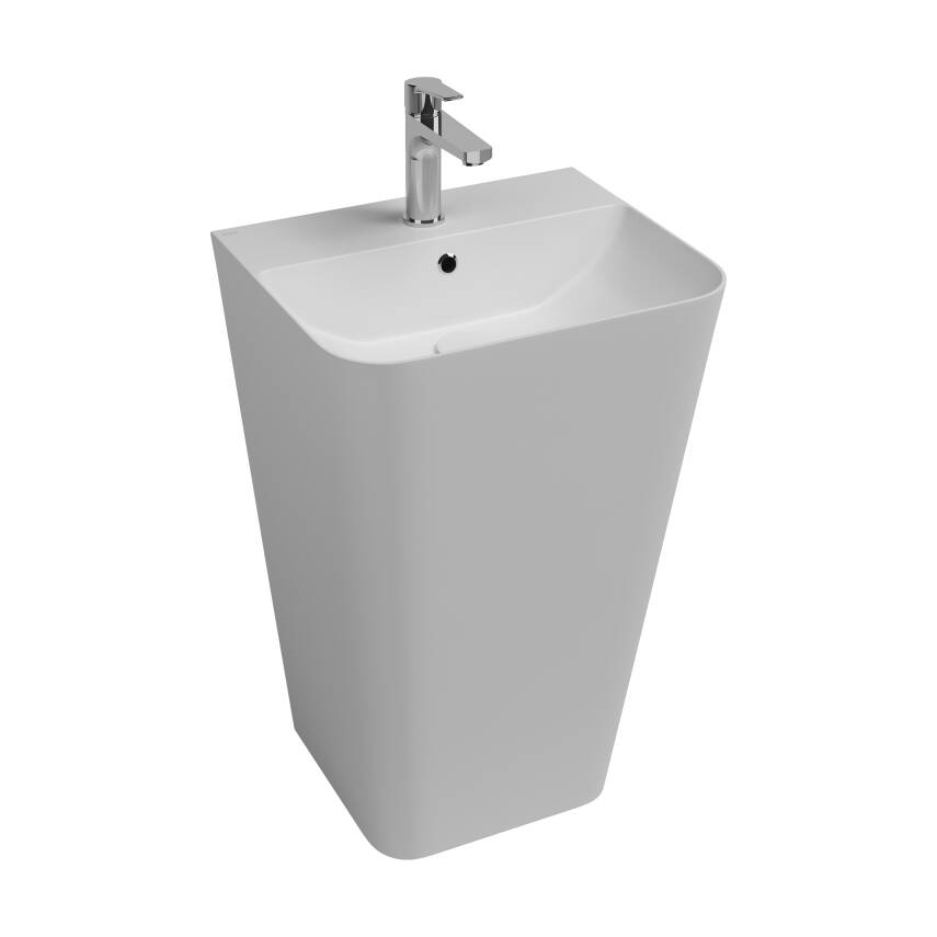 Sott Aqua Monoblok Yerden Lavabo 50 cm - 1