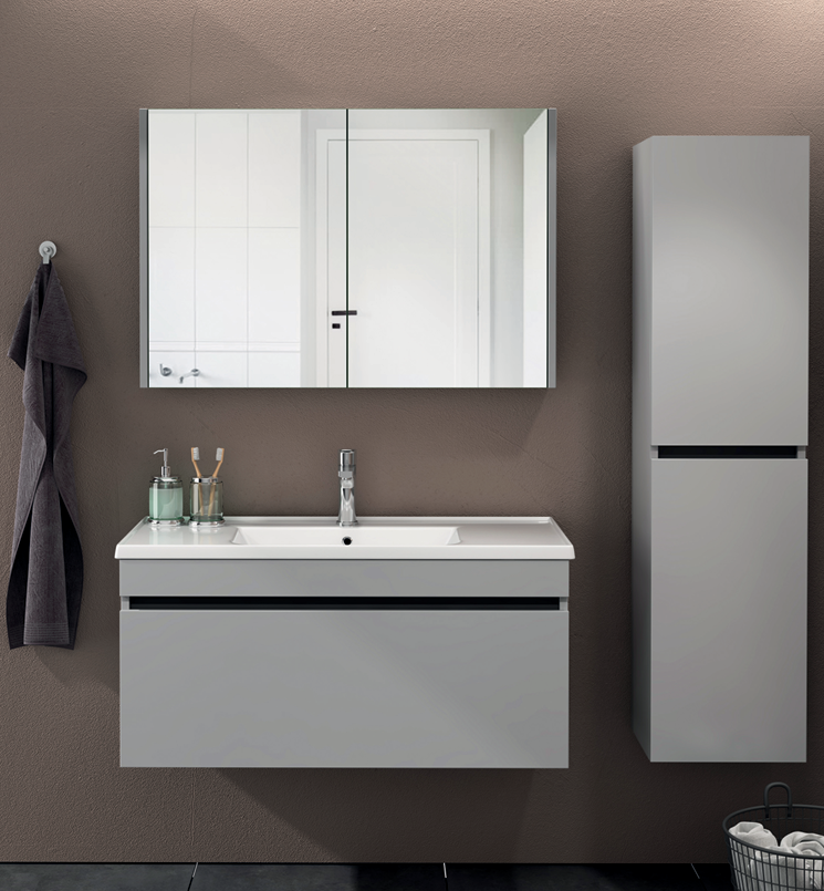 TRIO Banyo Dolabı Seti 80 cm - 1